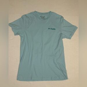 Columbia Men's Shirt with Sabiki Rig Design on the back Size Medium